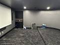 media room after
